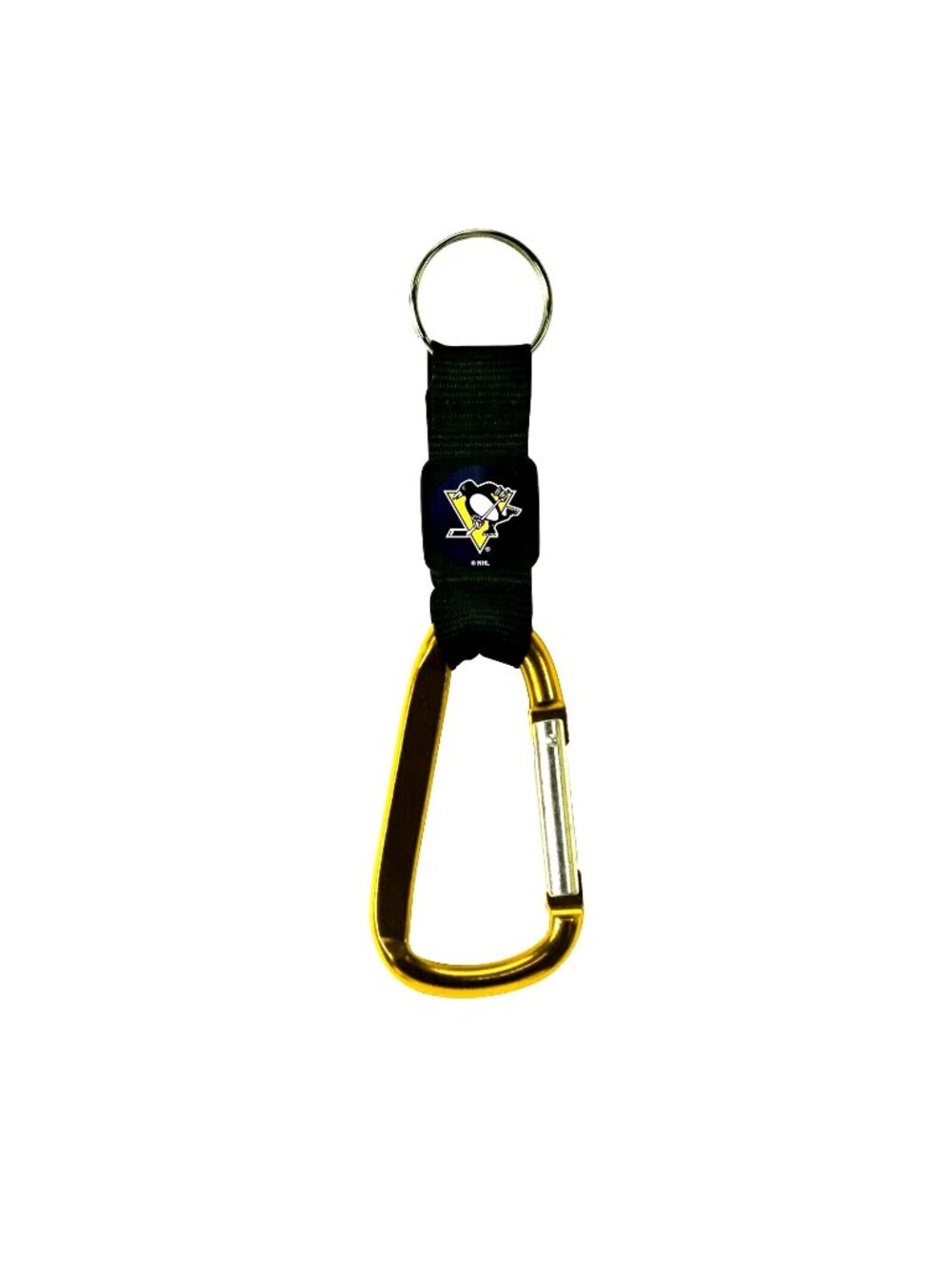 Pittsburgh Penguins Keychain Keyring Navi-Biner Carabiner With Compass NHL New